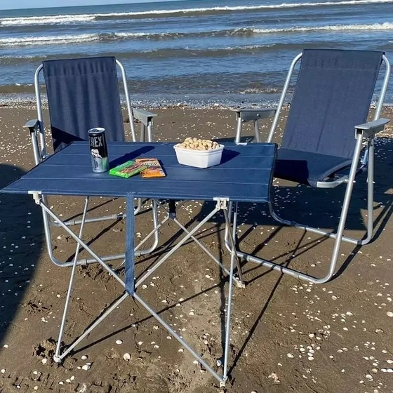 میز و صندلی تاشو مسافرتی ست ۲ نفره