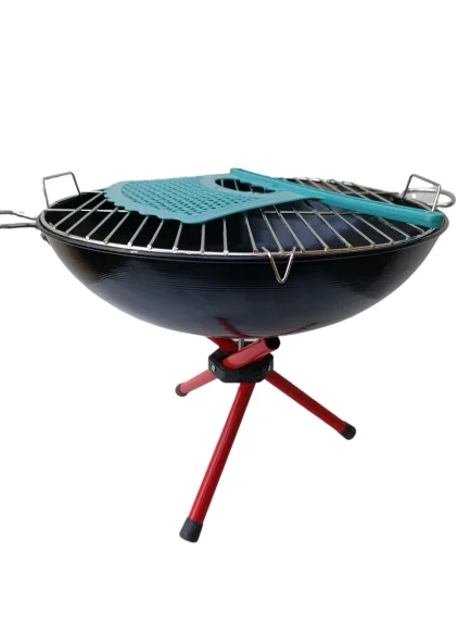 آتشدان سه پایه مدل ۰۱ با بادبزن