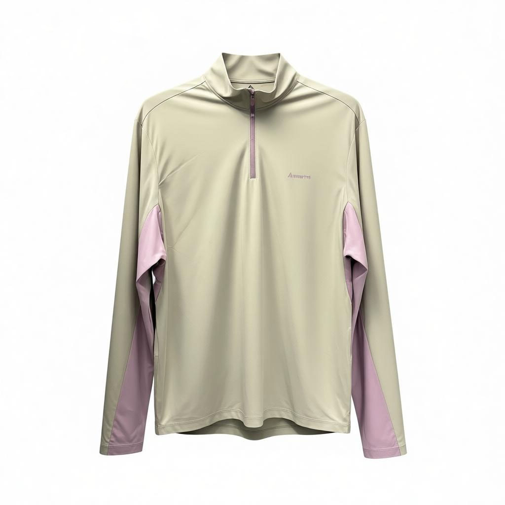 بلوز نیم زیپ زنانه هامتو مدل 18U154B